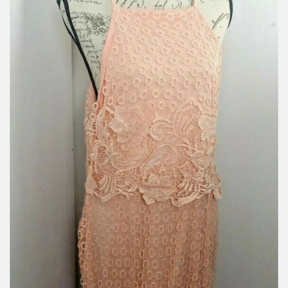 B B Dakota Orange Bryn Dress Size 12 - Picture 9 of 13